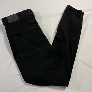 Everlane Way-High Skinny Jeans‎ Women’s 31 Black Stretch Organic Cotton EUC